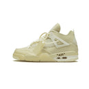 Off-White x Air Jordan 4 Sail - HYPEE011